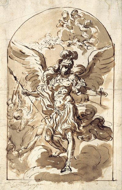 The Archangel Michael by Girolamo Troppa